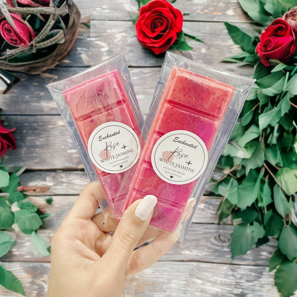 Rose+White Jasmine melt Bar