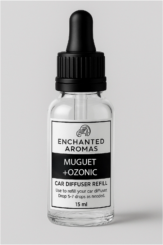 Car Diffuser Refill Oil | 15ml Dropper Bottle
